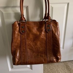 INCREDIBLE Melissa Tote by Frye (Cognac)